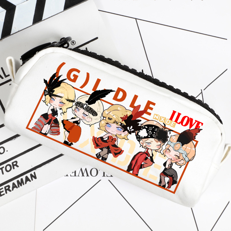 (G)I-DLE 專輯應援 同人筆袋收納文具盒-ZUIHANG SHOP