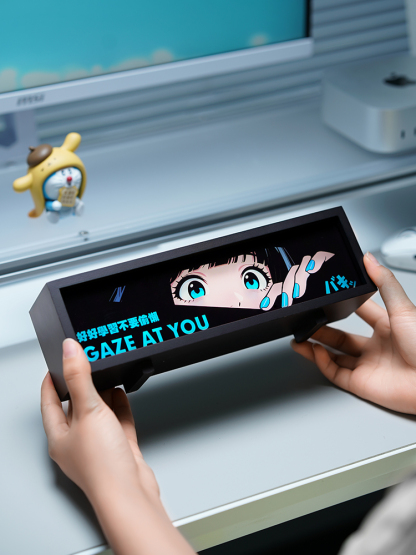 賽博朋克動漫氛圍燈 - 電競桌景必備配件