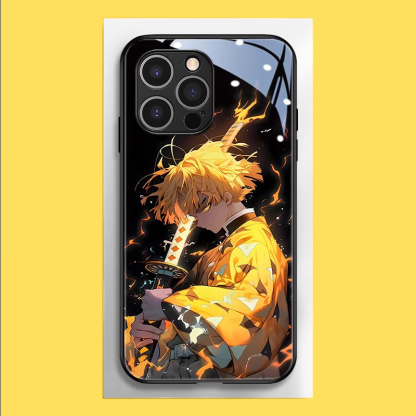 鬼滅之刃新款高清全包防摔玻璃殼-ZUIHANG SHOP