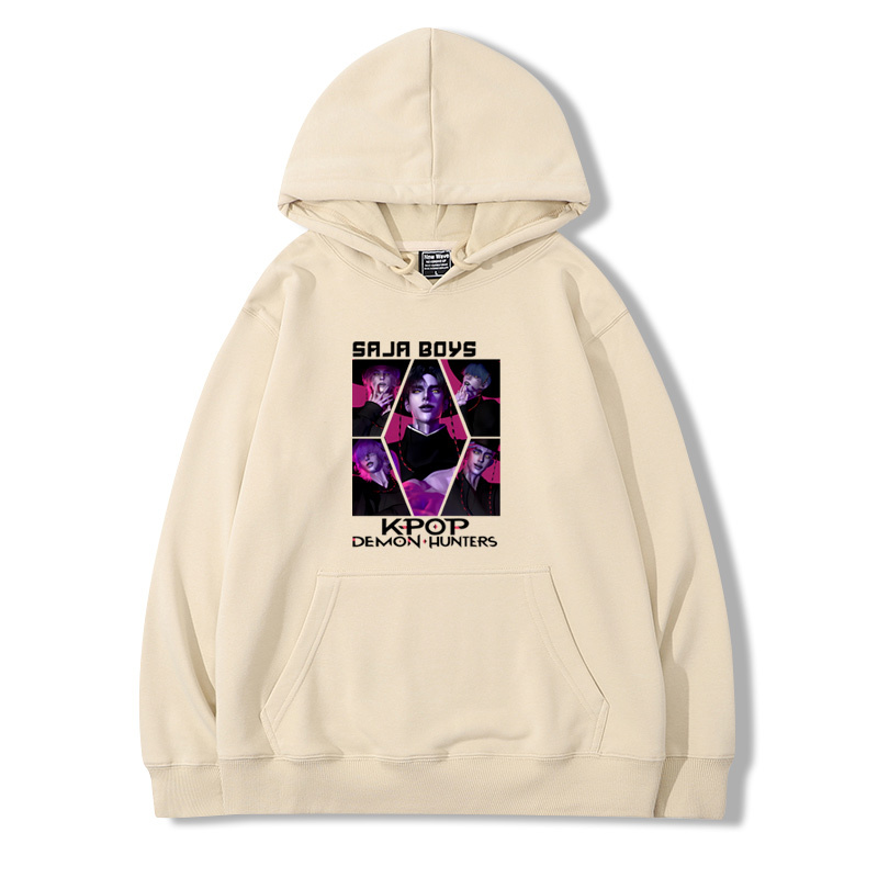 K-POP獵魔女團 2025秋冬新款 親子情侶男女連帽衛衣
