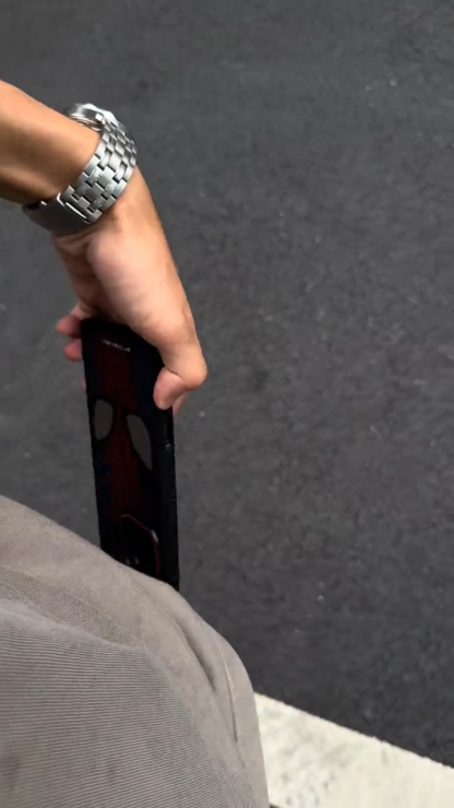 蜘蛛俠方形電鍍磨砂手机壳