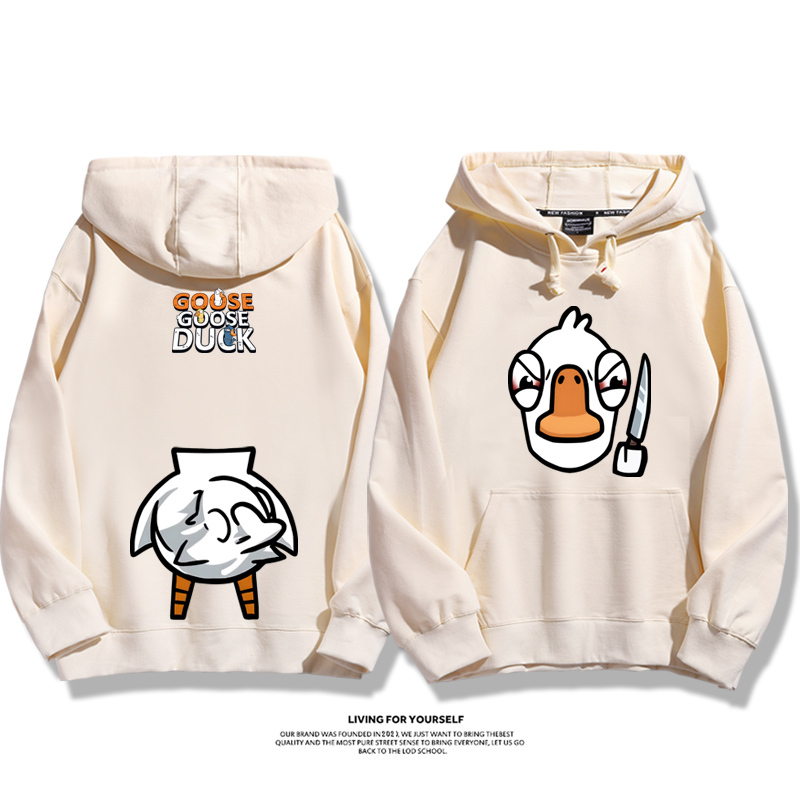 鵝鴨殺新款 親子情侶男女款連帽衛衣-ZUIHANG SHOP