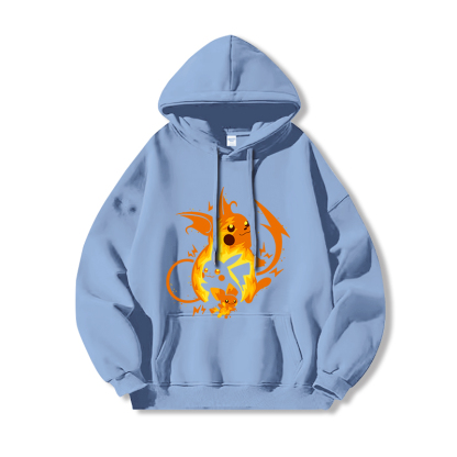 寶可夢新款 親子情侶男女款連帽衛衣-ZUIHANG SHOP