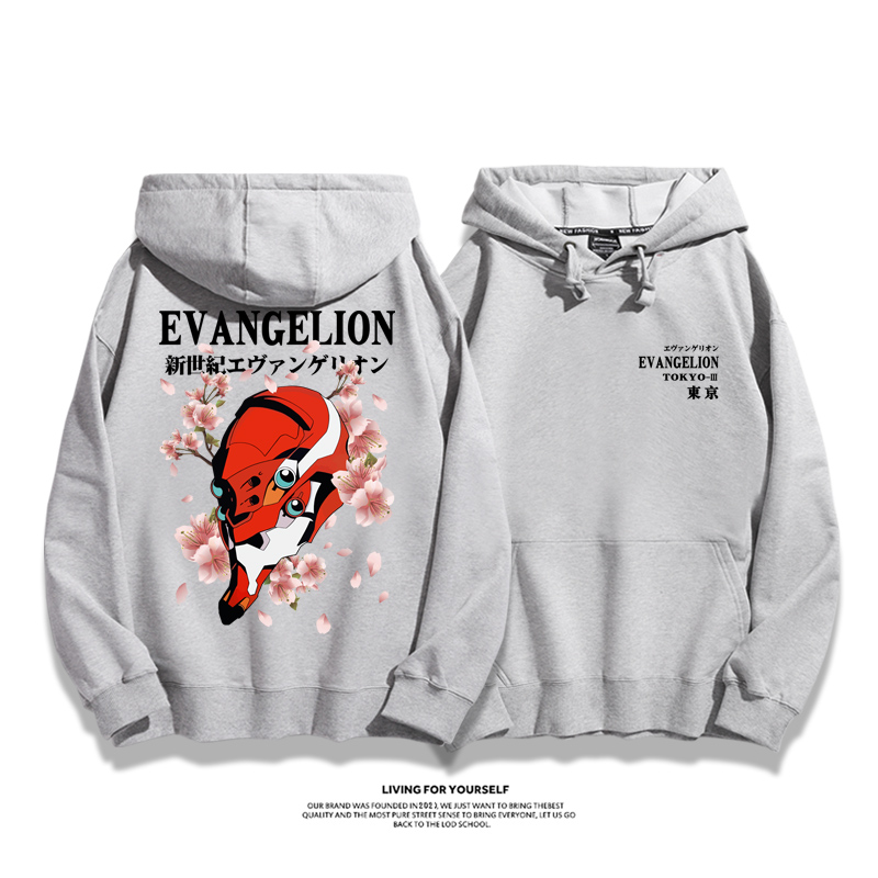 新世紀福音戰士新款 親子情侶男女款連帽衛衣-ZUIHANG SHOP