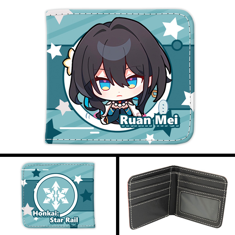 星穹鐵道Q版動漫周邊pu皮革短錢包-ZUIHANG SHOP