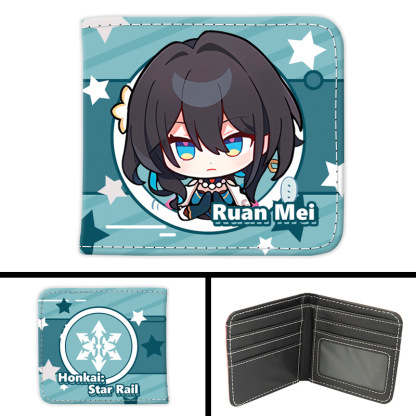 星穹鐵道Q版動漫周邊pu皮革短錢包-ZUIHANG SHOP