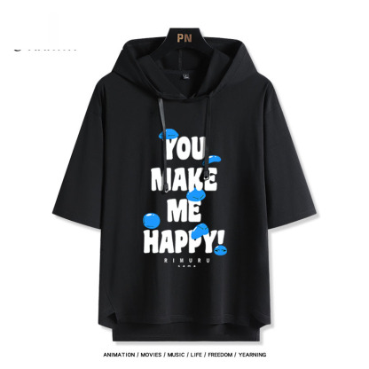 轉生史萊姆 連帽短袖T恤-ZUIHANG SHOP