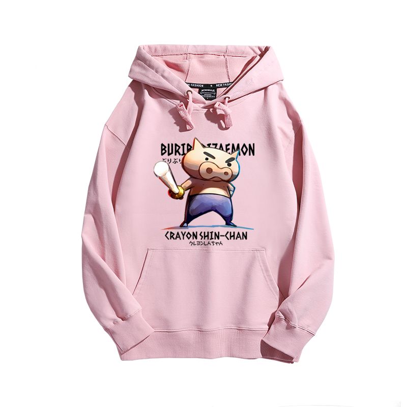 蠟筆小新新款 親子情侶男女款連帽衛衣-ZUIHANG SHOP