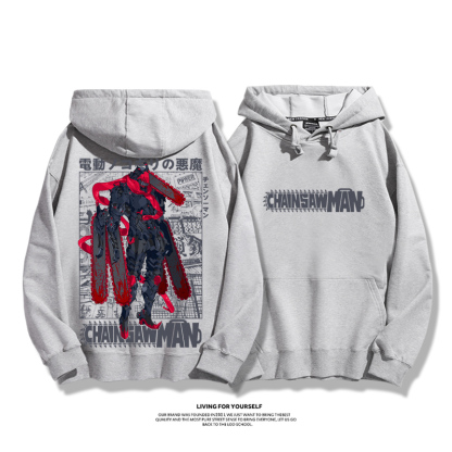 鏈鋸人 2025秋冬新款 親子情侶男女連帽衛衣-ZUIHANG SHOP