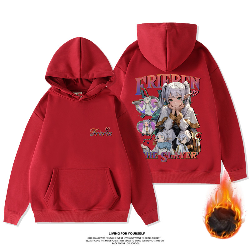 葬送的芙莉蓮新款 親子情侶男女款連帽衛衣-ZUIHANG SHOP