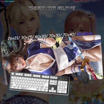 生死格鬥系列 超大鎖邊主題桌墊 布質滑鼠墊