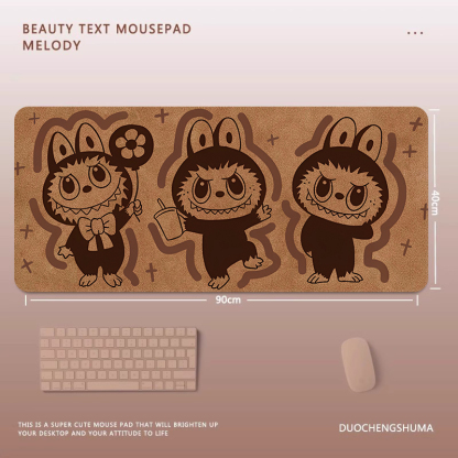 labubu拉布布 主題桌墊 布質滑鼠墊-ZUIHANG SHOP