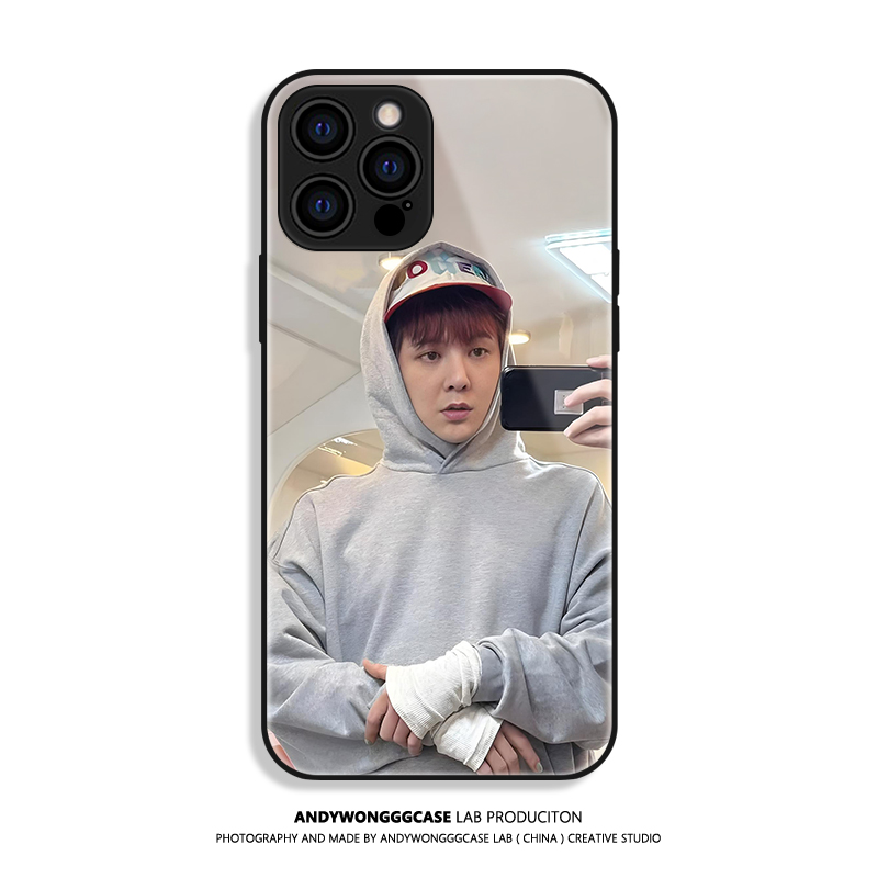 GD權志龍新款高清全包防摔玻璃殼-ZUIHANG SHOP