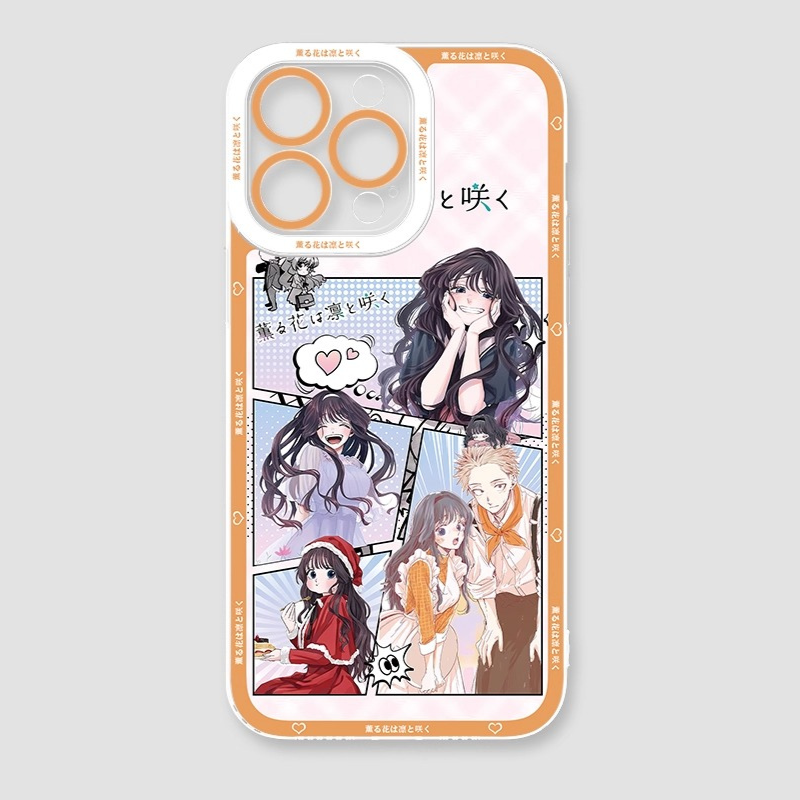 薰香花朵凜然綻放天使眼透明防摔軟殼-ZUIHANG SHOP