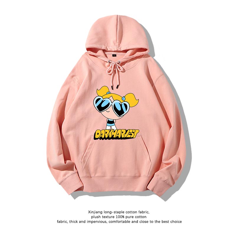 飛天小女警新款 親子情侶男女款連帽衛衣-ZUIHANG SHOP