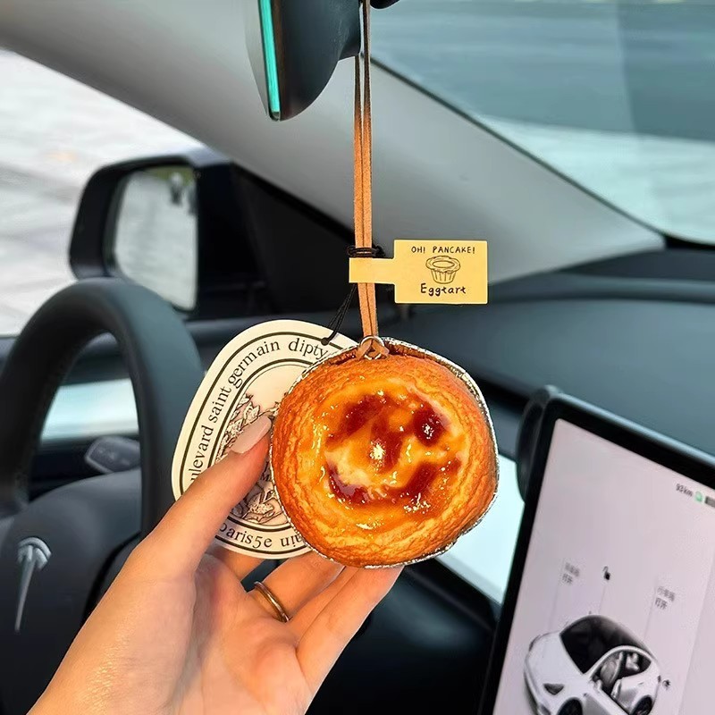 蛋撻創意車載掛飾-ZUIHANG SHOP