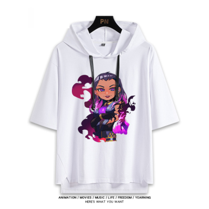 無畏契約VALORANT 連帽短袖T恤-ZUIHANG SHOP