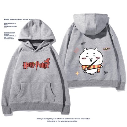 chiikawa 2025秋冬新款親子情侶裝連帽衛衣