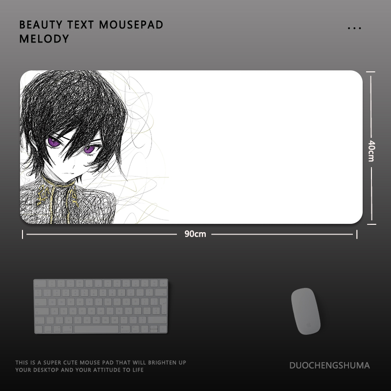 二次元亂線 主題桌墊 布質滑鼠墊-ZUIHANG SHOP