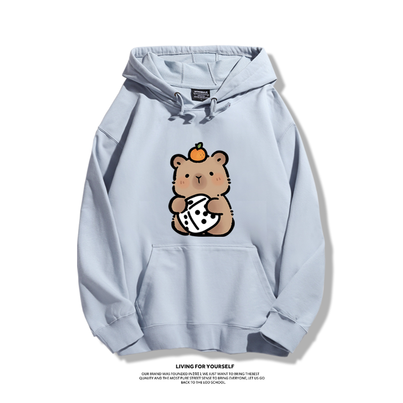 卡皮巴拉新款 親子情侶男女款連帽衛衣-ZUIHANG SHOP