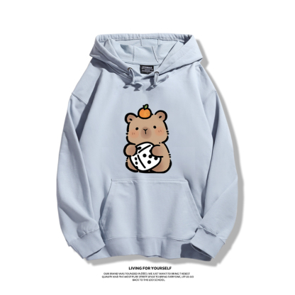 卡皮巴拉新款 親子情侶男女款連帽衛衣-ZUIHANG SHOP