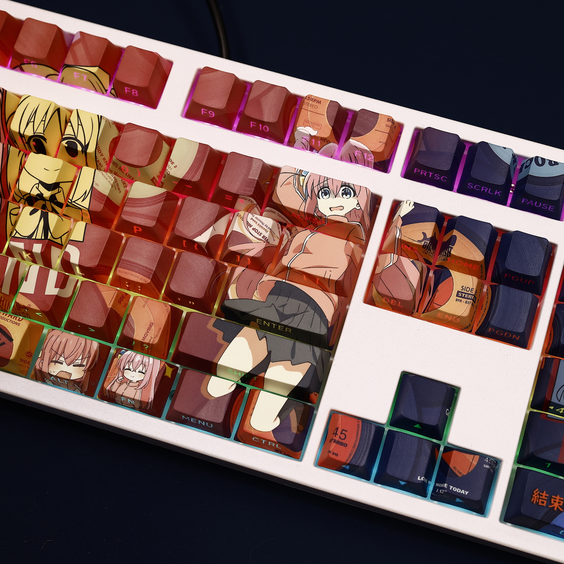 孤獨搖滾 108鍵 標準配列 衛星軸鍵帽-ZUIHANG SHOP