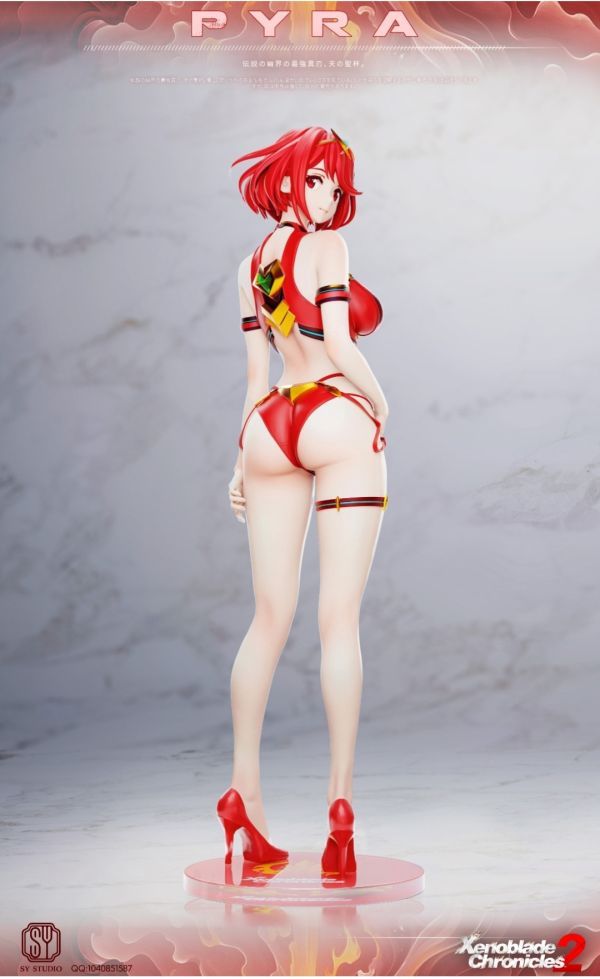 【預購】森炎SY studio 女角色輕雕像系列第一款 Mythra&Pyra 光焰合鳴（異度之刃）-ZUIHANG SHOP