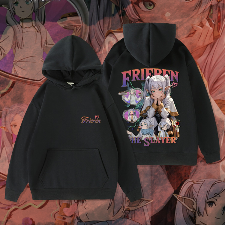 葬送的芙莉蓮新款 親子情侶男女款連帽衛衣-ZUIHANG SHOP