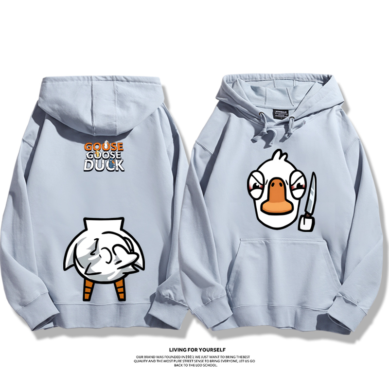 鵝鴨殺新款 親子情侶男女款連帽衛衣-ZUIHANG SHOP