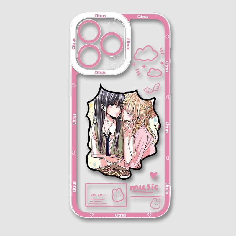 柑橘味香氣天使眼透明防摔軟殼-ZUIHANG SHOP