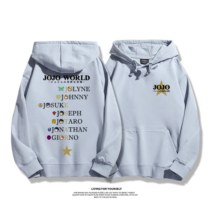 JoJo的奇妙冒險新款 親子情侶男女款連帽衛衣-ZUIHANG SHOP