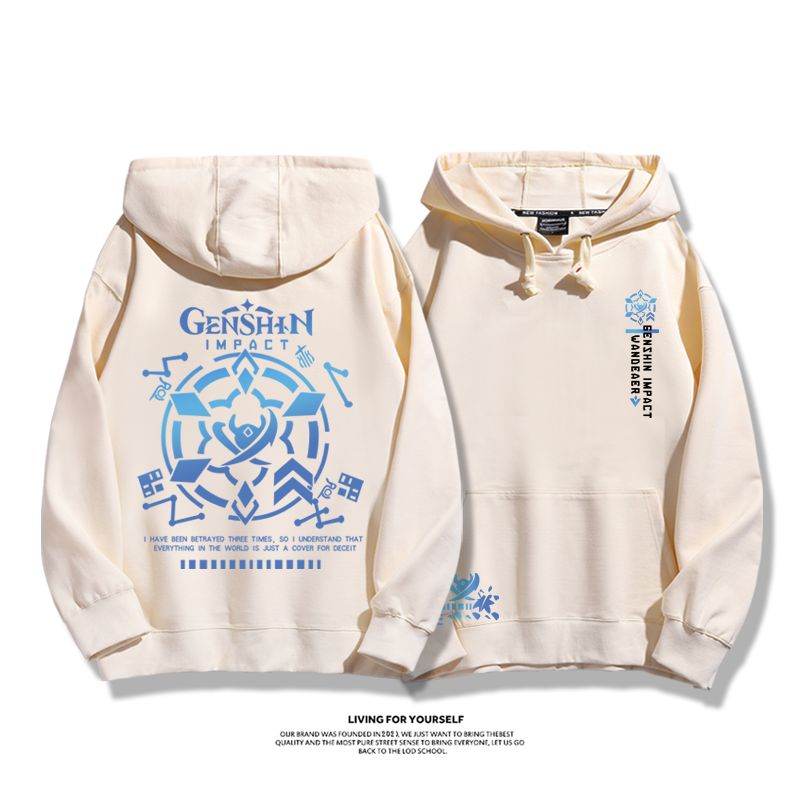 原神鐘離新款 親子情侶男女款連帽衛衣-ZUIHANG SHOP