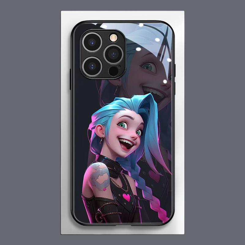 英雄聯盟新款高清全包防摔玻璃殼-ZUIHANG SHOP