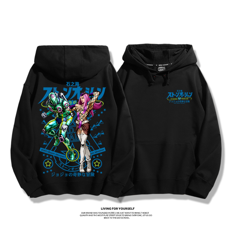 JoJo的奇妙冒險新款 親子情侶男女款連帽衛衣-ZUIHANG SHOP