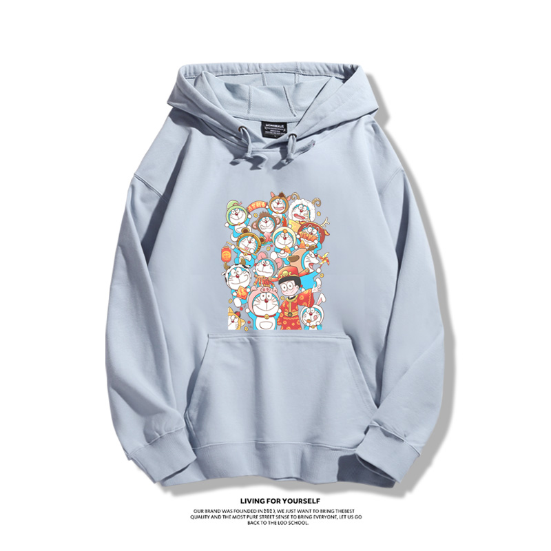 哆啦A夢聯名新款 親子情侶男女款連帽衛衣-ZUIHANG SHOP