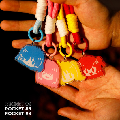 孤獨搖滾同人動漫周邊鑰匙扣掛件