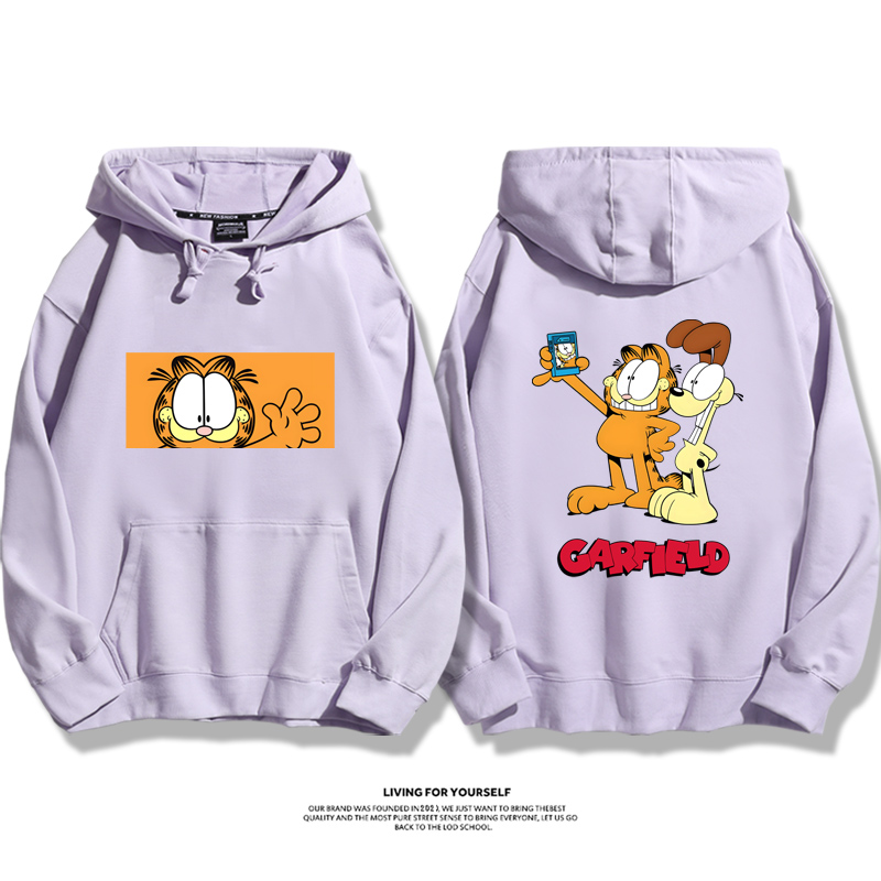 加菲貓新款 親子情侶男女款連帽衛衣-ZUIHANG SHOP