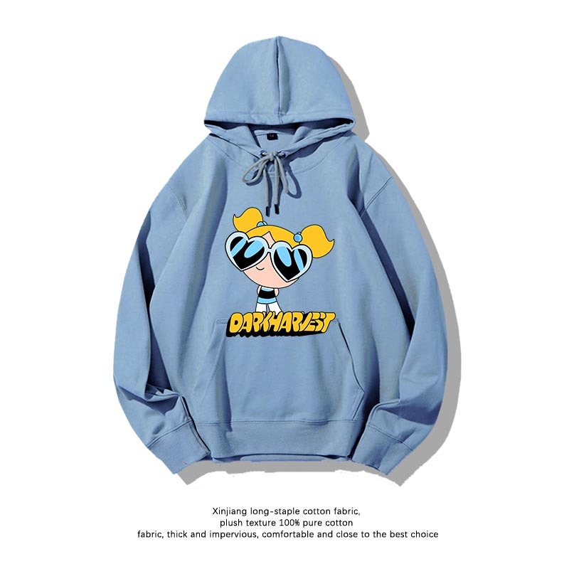 飛天小女警新款 親子情侶男女款連帽衛衣-ZUIHANG SHOP