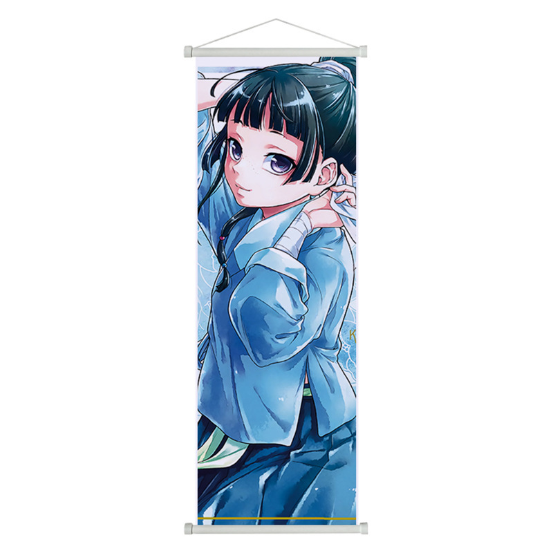 藥師少女的獨語掛畫動漫二次元周邊卷軸畫海報布畫跨境專供可來圖-ZUIHANG