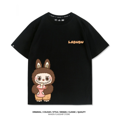Labubu美式潮牌 印花短袖T恤-ZUIHANG SHOP