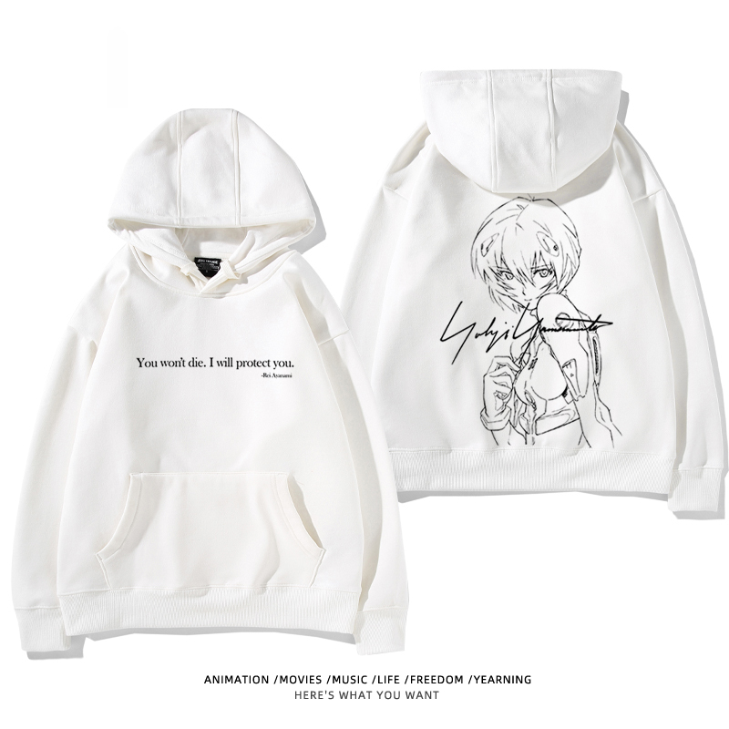 新世紀福音戰士新款 親子情侶男女款連帽衛衣-ZUIHANG SHOP