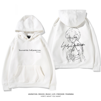 新世紀福音戰士新款 親子情侶男女款連帽衛衣-ZUIHANG SHOP