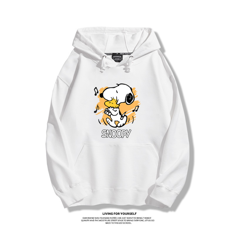 史努比 秋冬新款 親子情侶男女連帽衛衣