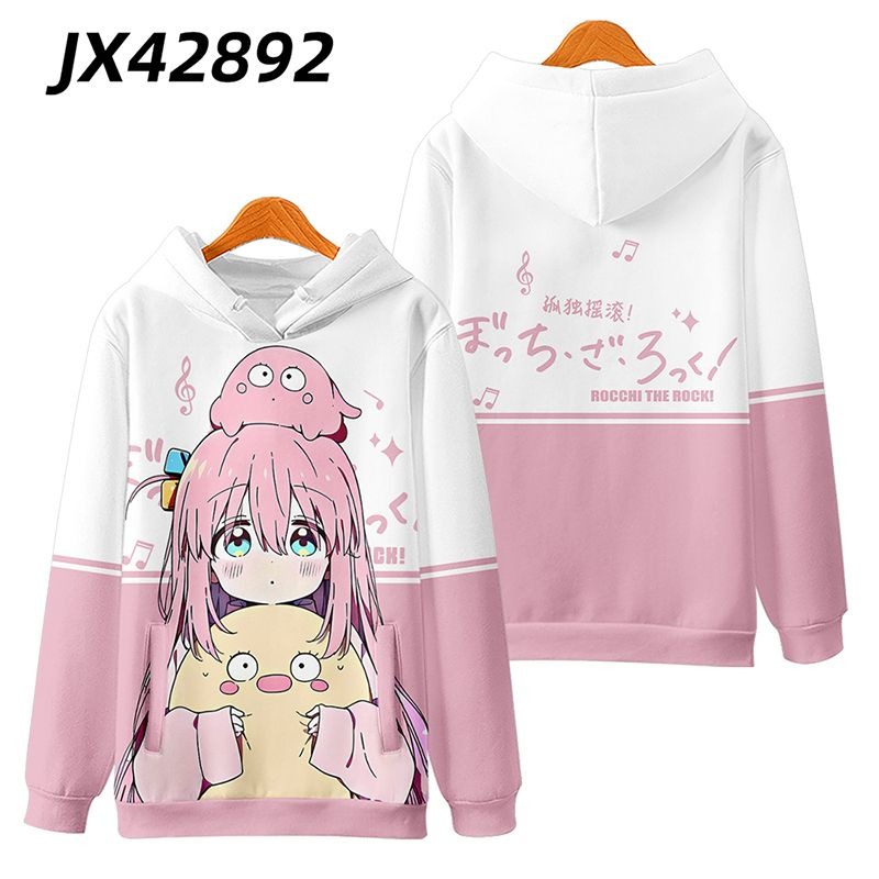 孤獨搖滾 親子情侶男女款連帽衛衣-ZUIHANG SHOP