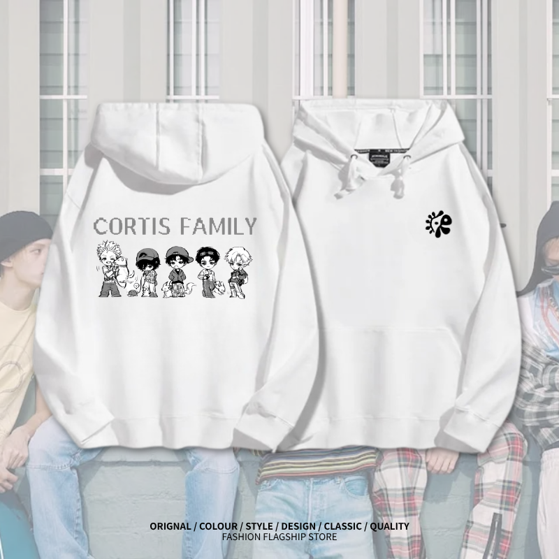 CORTIS 2025秋冬新款 親子情侶男女連帽衛衣