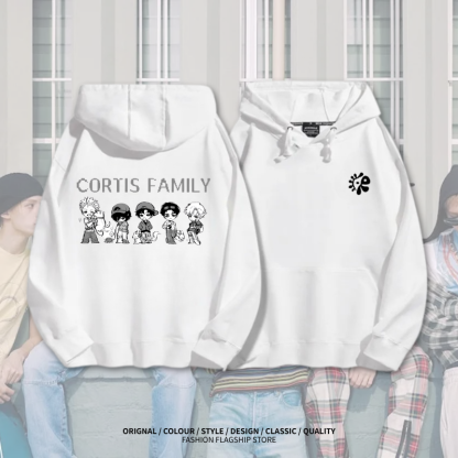 CORTIS 2025秋冬新款 親子情侶男女連帽衛衣