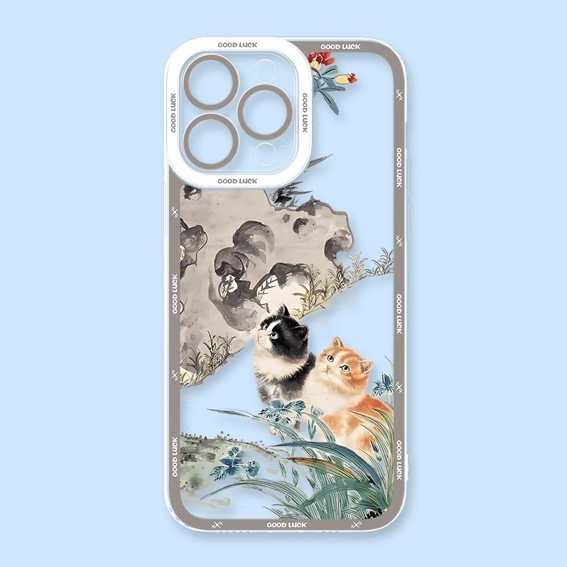 可愛萌寵天使眼透明防摔軟殼-ZUIHANG SHOP