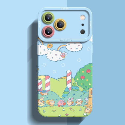 星之卡比液態矽膠全包防摔軟殼