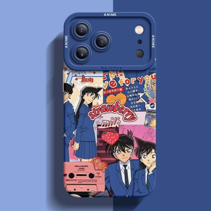 名偵探柯南液態矽膠全包防摔軟殼