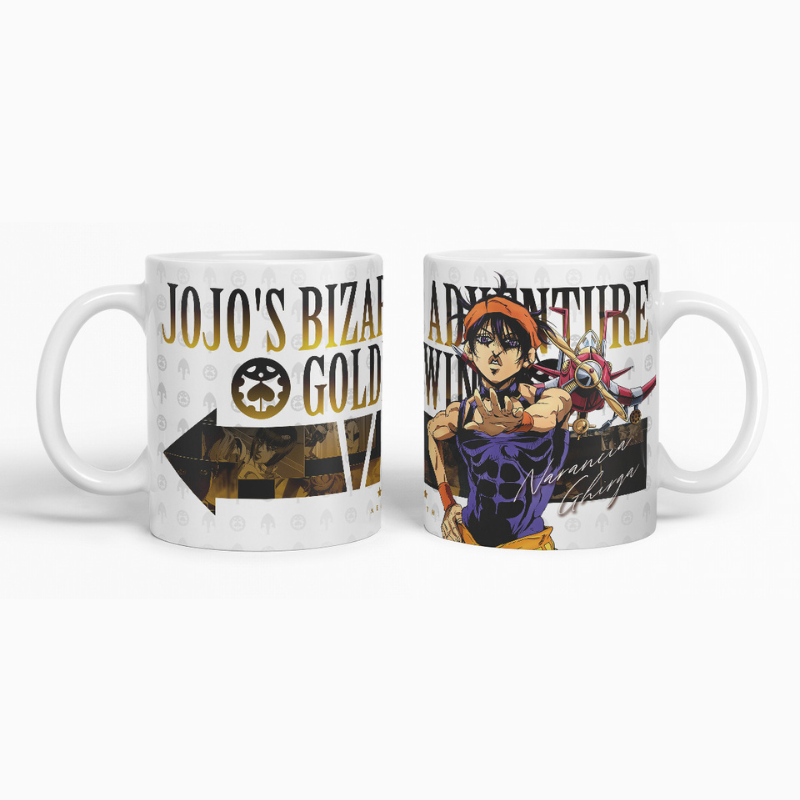 JoJo的奇妙冒險 黃金之風 同人周邊陶瓷馬克杯